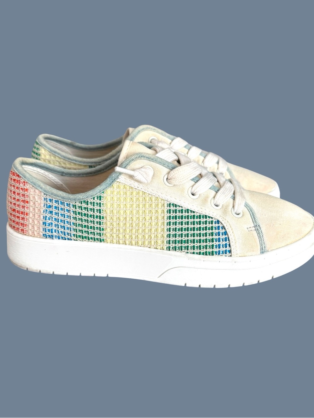 Jellypop Lace-Up Low-top Silhouette Sneakers Multicolor Textile Side Panels